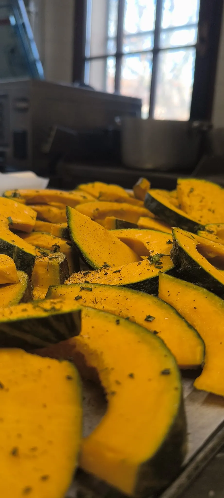 Zucca arrosto appena sfornata Zucca arrosto appena sfornata